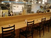 料理人の華麗な技を見ながらのお食事も