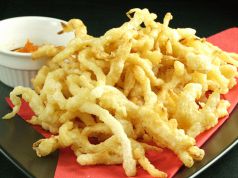 料理メニュー写真&nbsp;ソフトするめイカの天ぷら/菜スティック