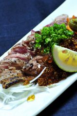 料理メニュー写真&nbsp;あばら肉のあぶりポン酢ジュレ添え