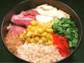 料理メニュー写真&nbsp;スタミナ玉天(豚・ニラ・にんにく)