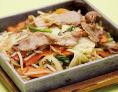 料理メニュー写真 ジンギスカン鉄板焼き(※二人前より承ります。)