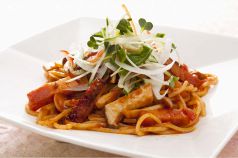 料理メニュー写真&nbsp;渡りガニのトマトクリームパスタ