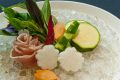 料理メニュー写真&nbsp;自家農園野菜の酢漬けと生ハム