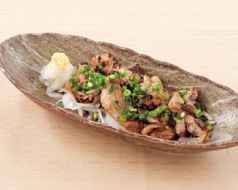 料理メニュー写真 国産親鶏ポン酢