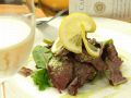 料理メニュー写真&nbsp;ハラミ　わさびソース