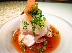 料理メニュー写真&nbsp;ささみのタタキ　おろしポン酢