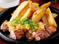 料理メニュー写真&nbsp;サイコロステーキ　～おろしポン酢ソースで～
