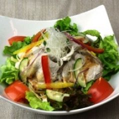 料理メニュー写真 豚しゃぶらーめんサラダ