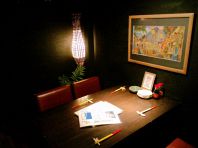 落ち着いた雰囲気の店内