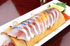 料理メニュー写真&nbsp;炎の炙り〆鯖