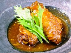 料理メニュー写真&nbsp;手羽のとろとろどて煮