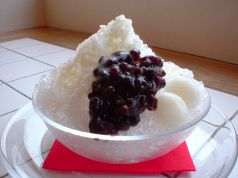 料理メニュー写真 宇治金時/みるく金時
