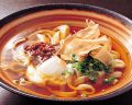 料理メニュー写真&nbsp;自家製肉味噌入り和風きしめん（温or冷）