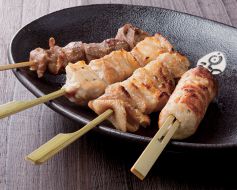 料理メニュー写真&nbsp;厳選　鶏串四本盛り