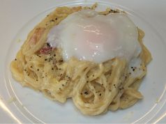 料理メニュー写真&nbsp;カルボナーラ温玉のせ
