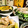 美味しい料理と共に・・・