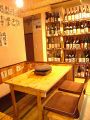 かしわ溶岩焼の店の雰囲気1