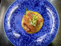 料理メニュー写真&nbsp;さかなユッケ
