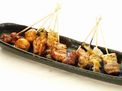 料理メニュー写真&nbsp;おまかせ串焼き盛合せ（９本盛・内容はおまかせ）