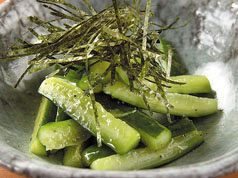 料理メニュー写真 ごま塩きゅうり/ごま塩きゅうり(大盛り)