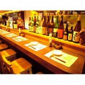 長居してしまう??落ち着いたカウンター席