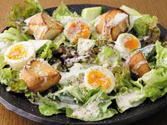 料理メニュー写真 シーザーサラダ/大根の明太マヨサラダ/冷やしトマト
