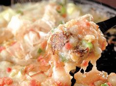 料理メニュー写真 明太もちチーズもんじゃ/横手焼きそば/タルタルチキン南蛮