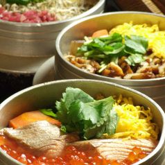 醍醐花山 個室宴会 地穴子釜めし 旬の陶板焼き 小鍋料理のコース写真