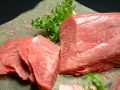 料理メニュー写真&nbsp;内バラ/ゲタバラ/ウワミスジ/クリ（写真はミスジ）