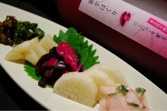 料理メニュー写真 打田の漬物盛り合わせ