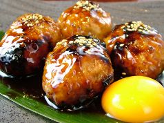 料理メニュー写真 手作り月見つくね 2本
