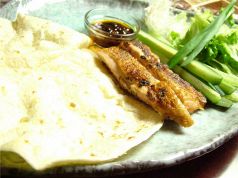 料理メニュー写真 グリルチキンのトルティーヤ巻