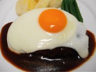大人気のハンバーグランチ