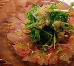 料理メニュー写真 本日のおススメ鮮魚のカルパッチョ