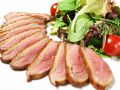料理メニュー写真&nbsp;鴨の燻製とクレソンのサラダ