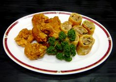 料理メニュー写真&nbsp;揚げ物２品　（写真は６名様）