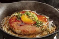 料理メニュー写真 手ごねつくねの鉄板焼き