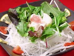 料理メニュー写真&nbsp;鶏ささみとシャキシャキ大根サラダ（青しそ風味）