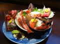 料理メニュー写真 マグロ/カンパチ/真鯛/サーモン・タコ/ボタン海老