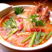 辛さを控えた本格アジアン