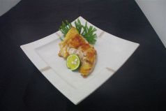 料理メニュー写真&nbsp;比内地鶏の胸肉炙り焼き
