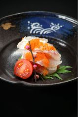 料理メニュー写真&nbsp;真鯛のとびこ和え
