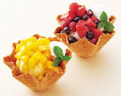 料理メニュー写真&nbsp;ワッフルコーンサンデー