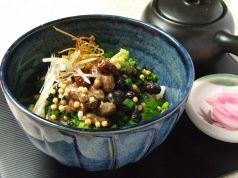 料理メニュー写真 五色納豆茶漬け