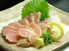 料理メニュー写真 赤どりのたたき