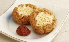 料理メニュー写真 チーズ焼きおにぎり
