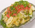 料理メニュー写真&nbsp;明太子をのせた自家製の浅漬け