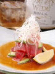 料理メニュー写真&nbsp;マグロとアボカドのユッケ