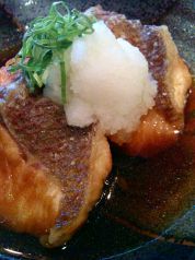 料理メニュー写真&nbsp;鯛の揚げ出し柚子おろし