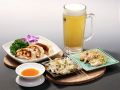 料理メニュー写真&nbsp;生ビールセット